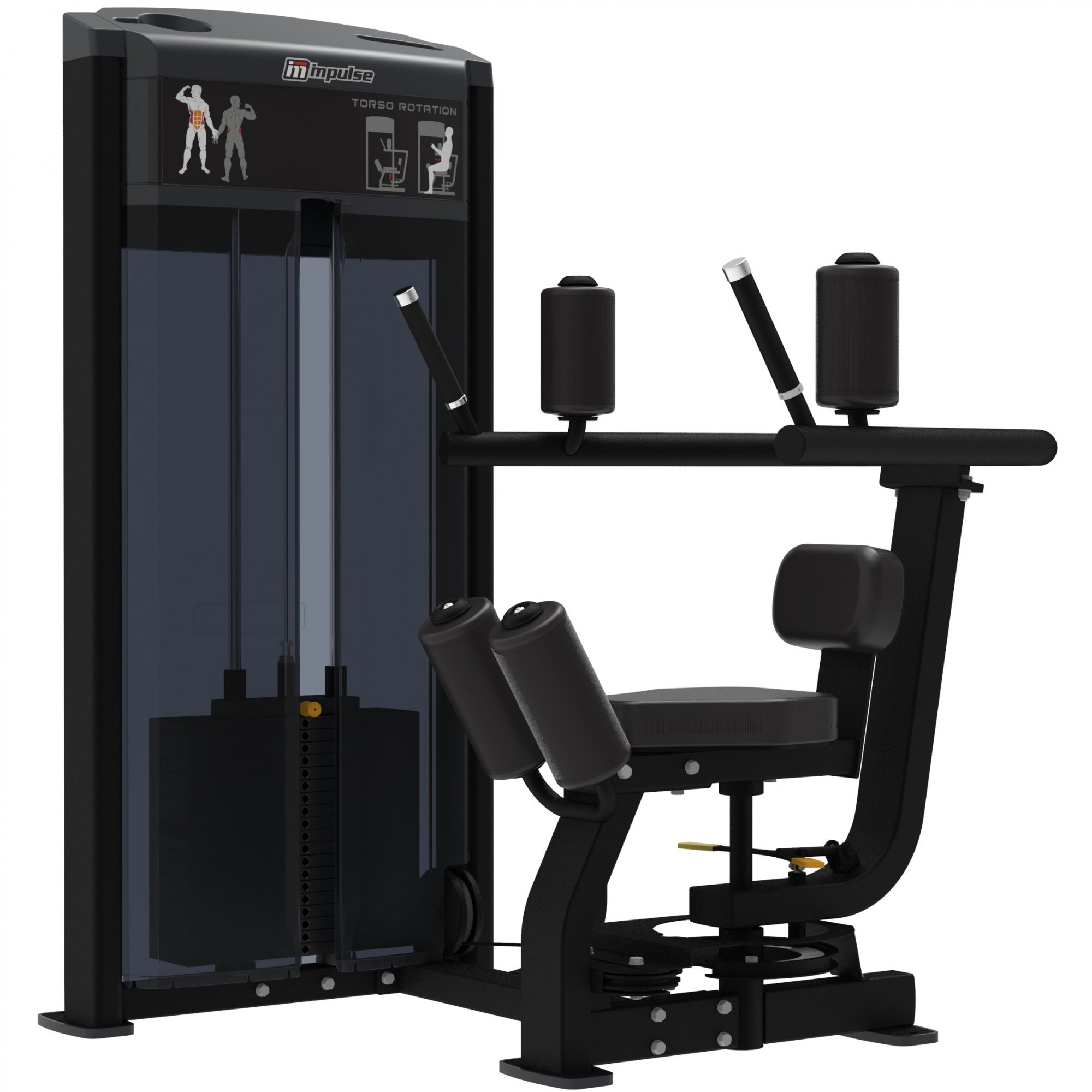 Impulse IF9318 вращение торса, профессиональный тренажер