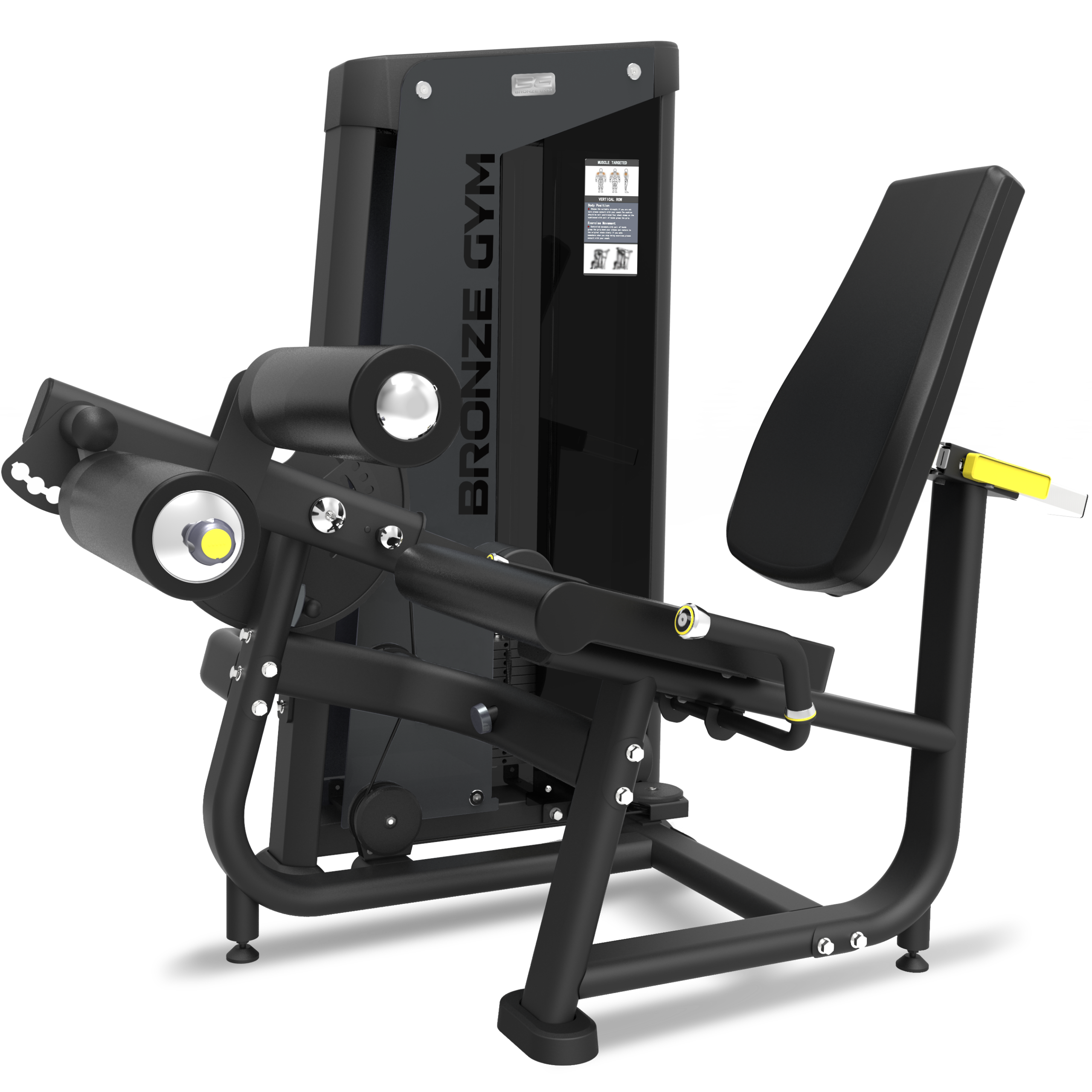 Сгибание ног сидя профессиональный BRONZE GYM NEO 23