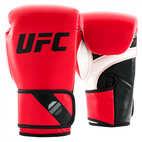 UFC Pro Fitness Перчатки тренировочные для спарринга красные - 16 Oz