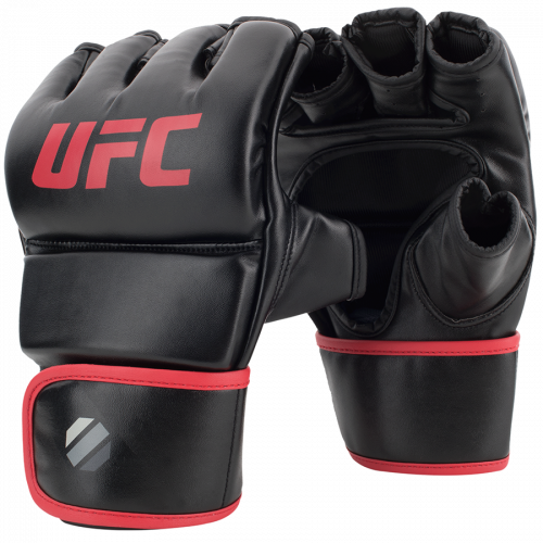 UFC Перчатки MMA тренировочные 6 унций чёрные L/XL
