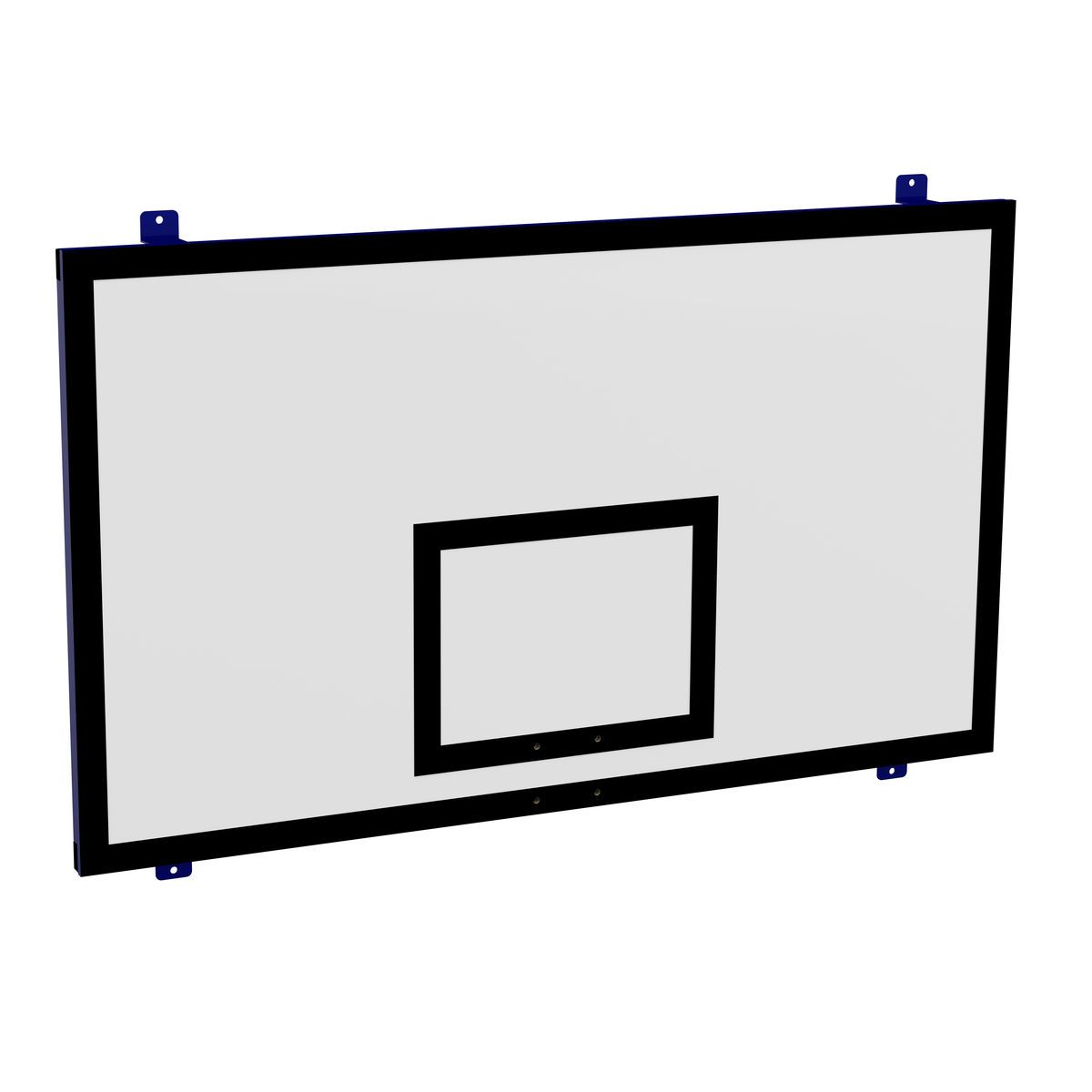 Щит баскетбольный игровой пристенный (фанера 15 мм, металлокаркас) 1050х1800 мм ZAVODSPORTA