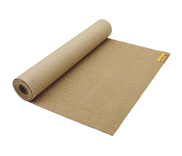 Коврик для йоги HUGGER MUGGER Sattva Jute Mat 170 см х 60 см х 0,3 см, бежевый