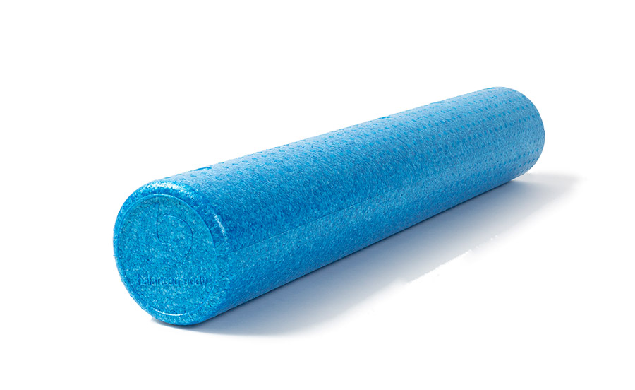 Массажный ролл BALANCED BODY Blue Roller 15 см х 91 см, голубой