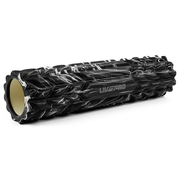 Массажный ролл LIVEPRO Massage Foam Roller 45 x 11 см, черный
