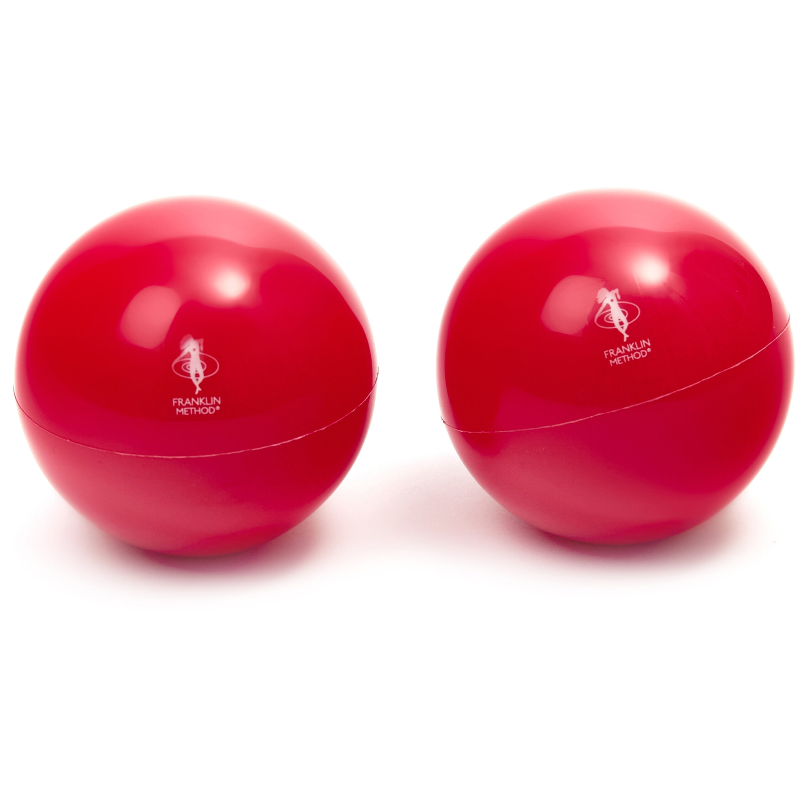 Мячи для релаксации FRANKLIN METHOD Universal Mini пара, диаметр 7,5 см, красный
