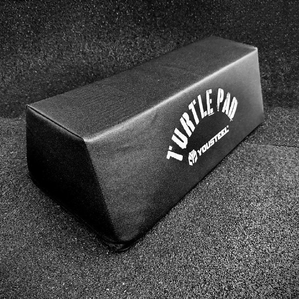 Подушка для ягодичного мостика YOUSTEEL Turtle Pad 59 х 29 х 20 см, черный