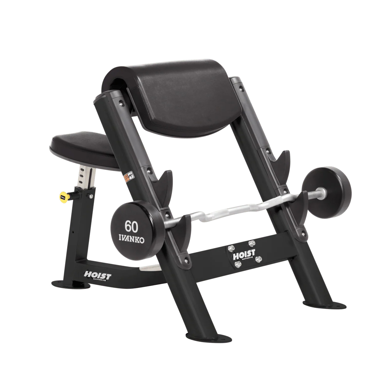 Скамья Скотта HOIST CF-3550 матовый черный/черный