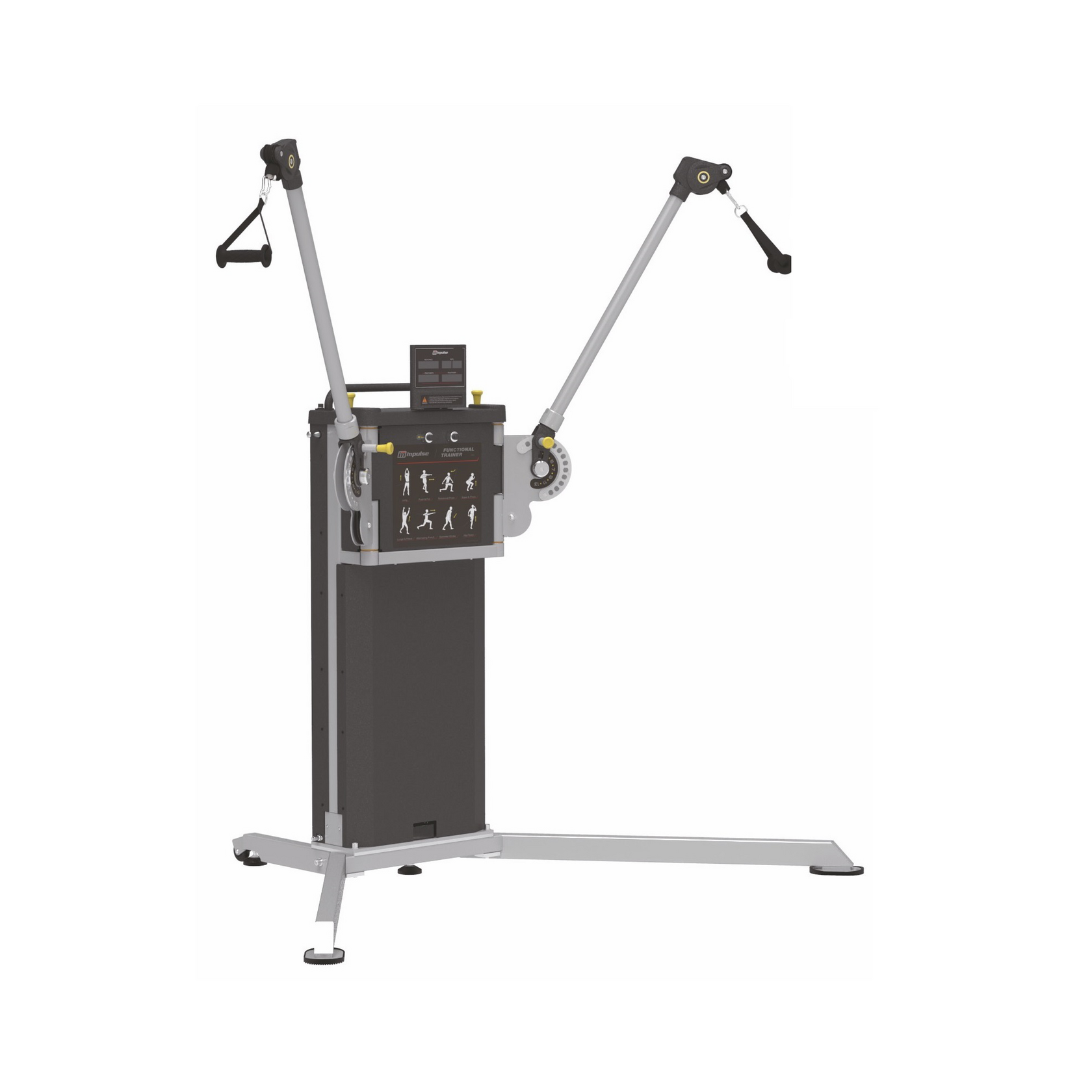 Impulse HSP-PRO-001 многофункциональный профессиональный силовой тренажер двойная регулируемая тяга с воздушным сопротивлением