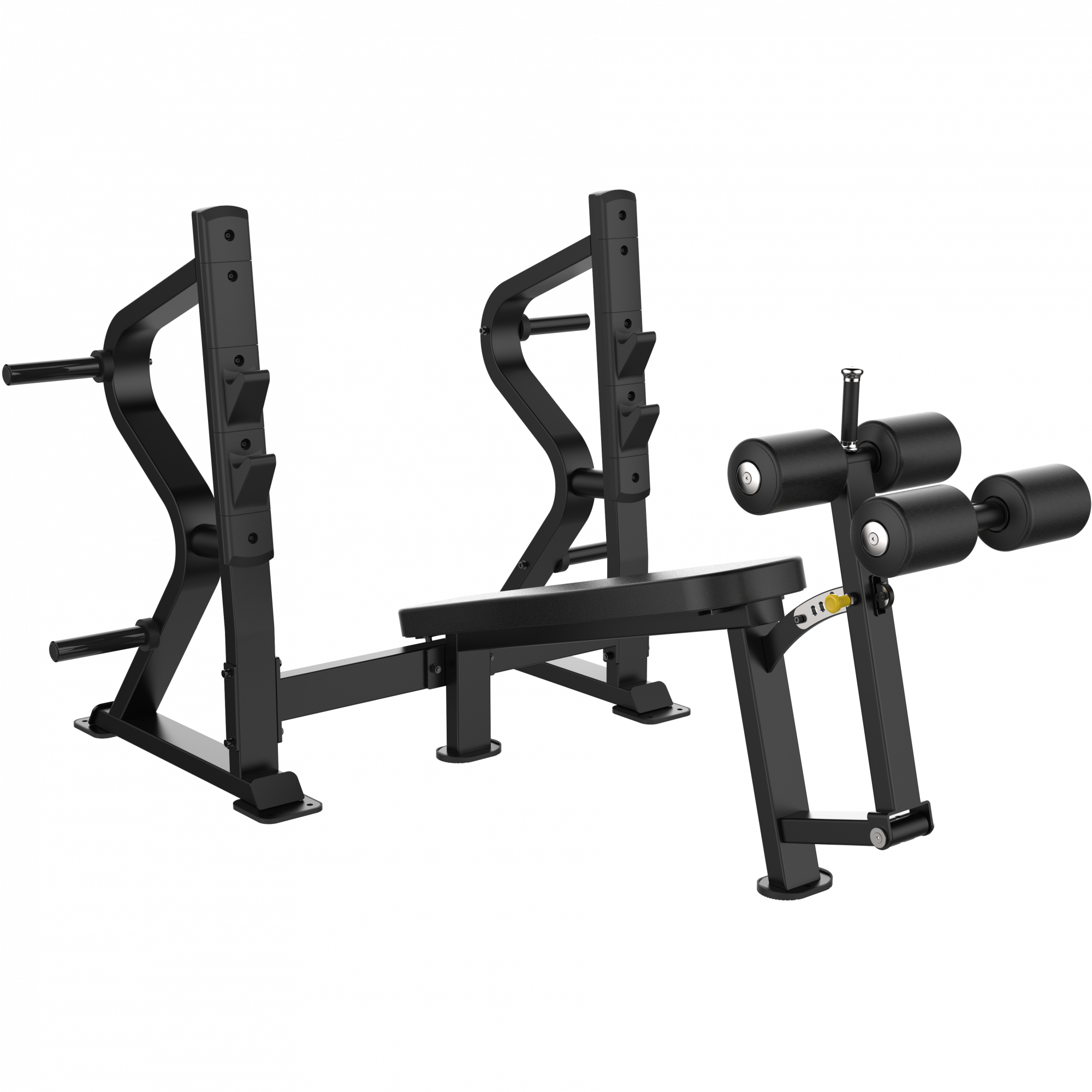 Impulse SL7030 олимпийская скамья с отрицательным наклоном для жима