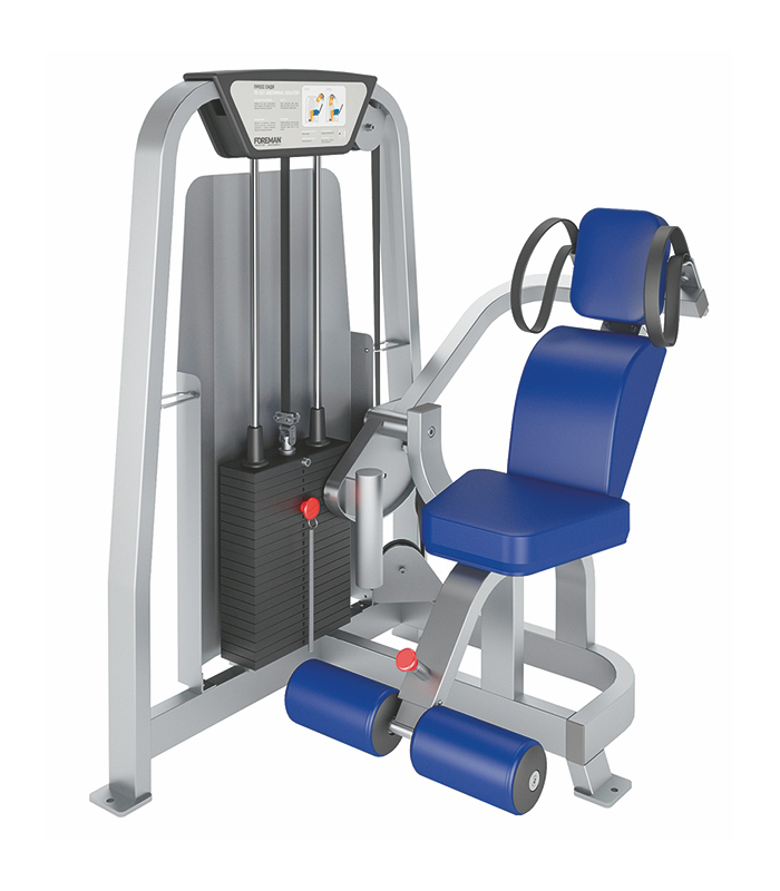 Пресс сидя FOREMAN FS-501 белый/синий Royal Blue