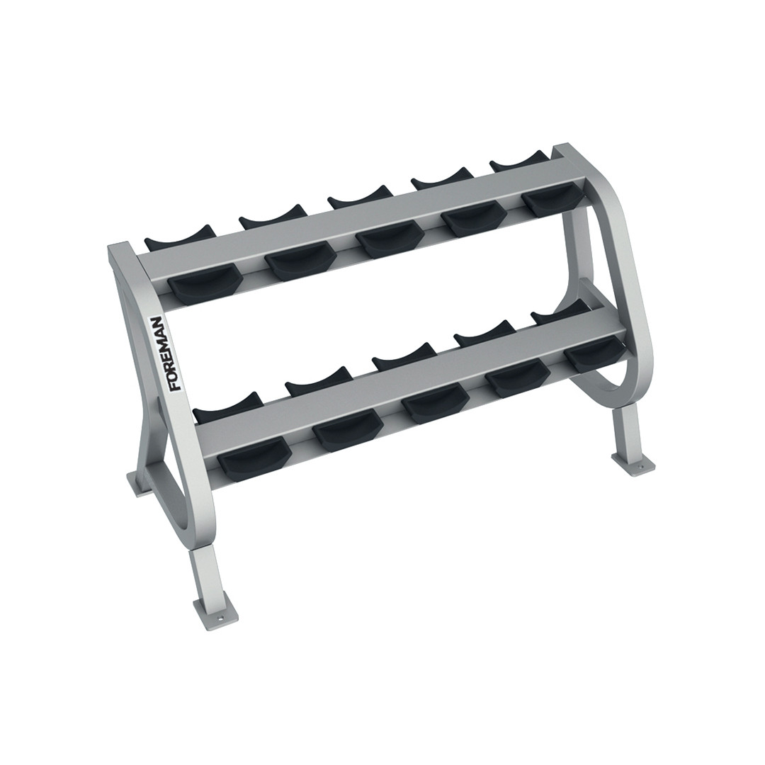 FOREMAN FR-823 Двухярусная подставка под гантели на 5 пар